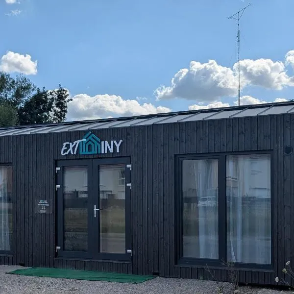 Tiny House Chambre Salon Cuisine by EXTINY，位于Richardménil的酒店