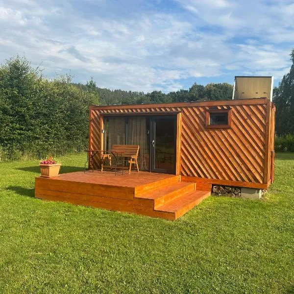 Obytný kontejner Cabin Stars，位于Zátor的酒店