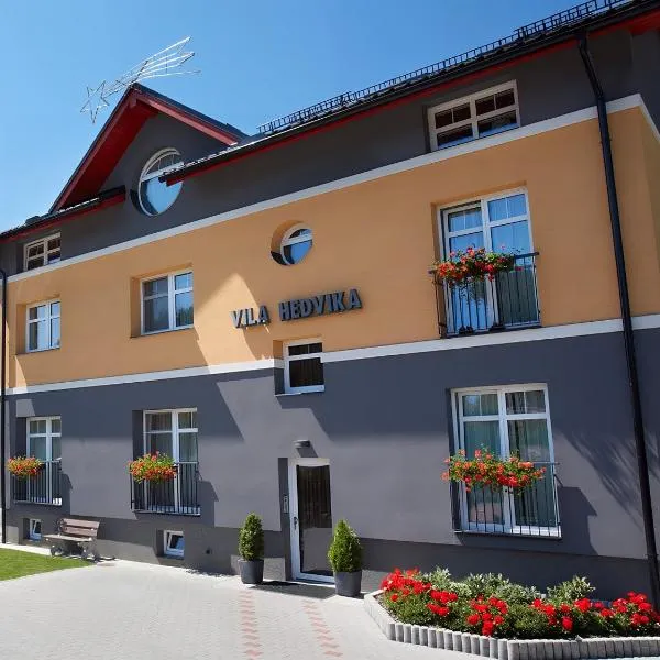 Apartmány Vila Hedvika，位于罗斯诺夫·波德·拉德霍斯滕的酒店