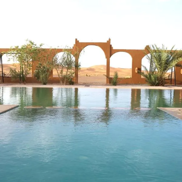 Kasbah Du Berger & Piscine，位于梅尔祖卡的酒店