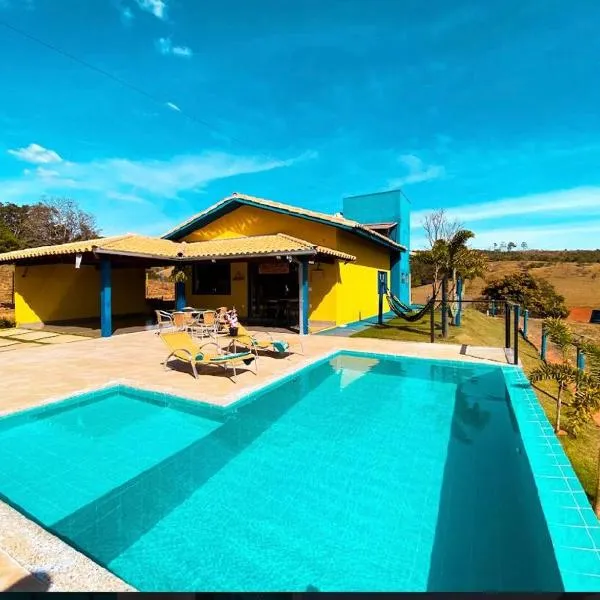 Rancho Ipê Amarelo - Capitólio - MG，位于瓜佩的酒店