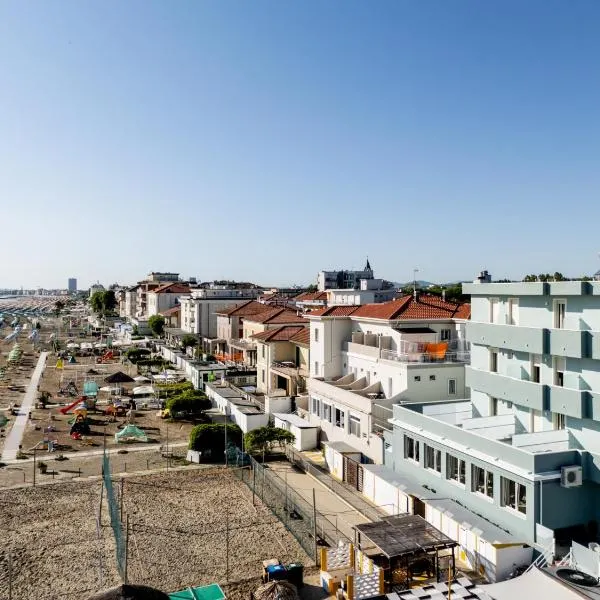Hotel Acquamarina Viserba，位于里米尼的酒店