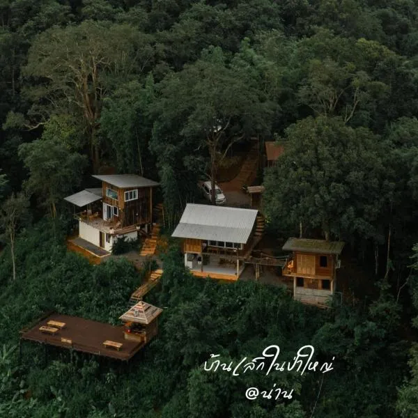 บ้านเล็กในป่าใหญ่ at น่าน Little House In the Forest at Nan，位于Ban Nam Mao的酒店