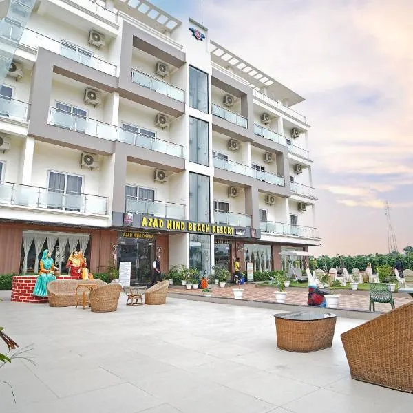 AZAD HIND BEACH RESORT !! Beach Distance 100 Meter !!，位于曼达莫尼的酒店
