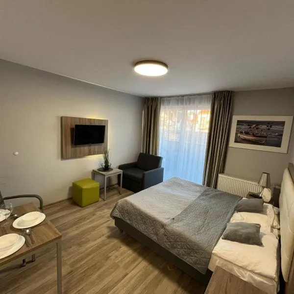 Bursztyn Seaside Apartment w Niechorzu，位于尼彻兹的酒店