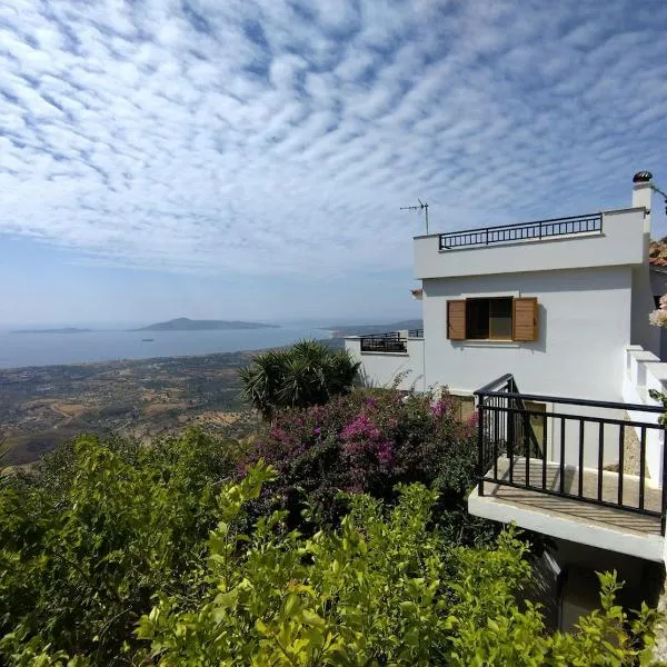 Modern apartment in Mesochori，位于Faraklón的酒店