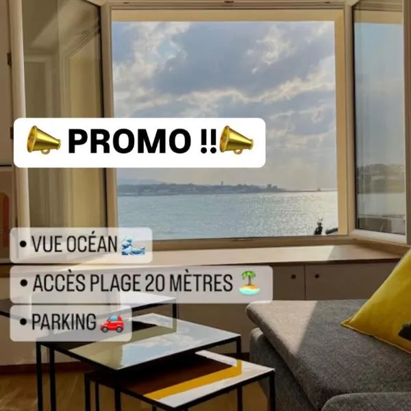 Appartement T3 - Face à la plage，位于圣让-德吕兹的酒店