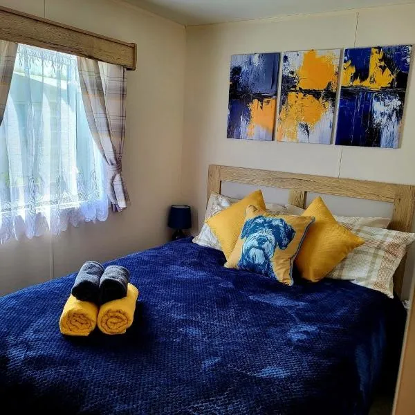 61 St Andrew's 3 bedroom Caravan near Edinburgh Seton Sands Holiday Village，位于塞顿港的酒店
