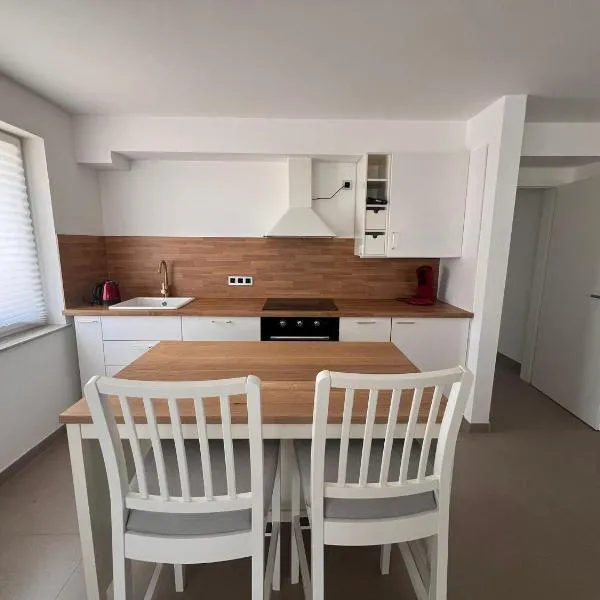 Idyllische Ferienwohnung，位于Ebersbach-Musbach的酒店