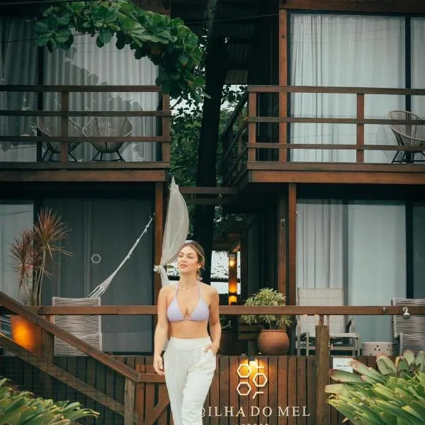 Ilha do Mel Lodges，位于蜜岛的酒店