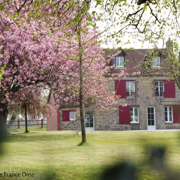 Maison chaleureuse en Normandie avec jardin arboré - FR-1-497-143，位于Ménil-Gondouin的酒店