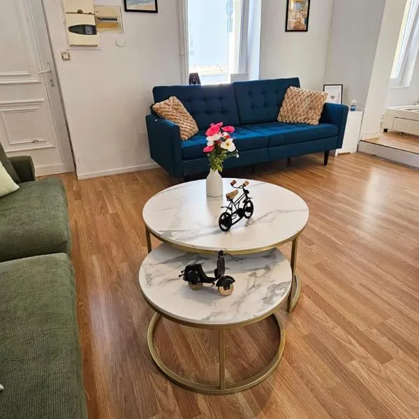 Maisonnette en duplex avec Jardin-Babyfoot et Billard，位于Outreau的酒店
