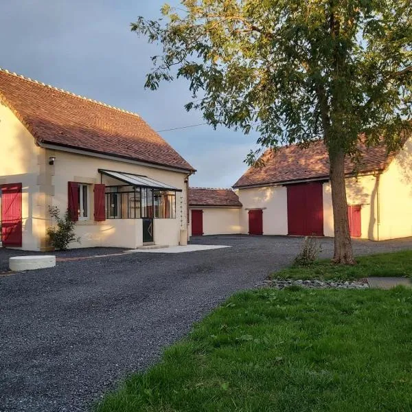 Maison rénovée en Sologne Bourbonnaise, animaux, jardin, terrasse, clim, wifi, linge et draps inclus - FR-1-489-379，位于Saligny-sur-Roudon的酒店