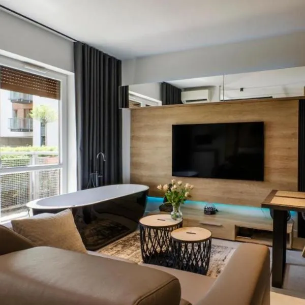 LupoApartments Premium z Klimatyzacją, Jacuzzi, Centrum, OFF Piotrkowska Klimatyzacja Parking w Cenie，位于罗兹的酒店