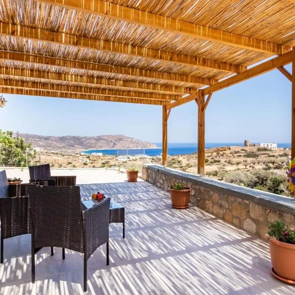 Sunrise apartments，位于Menetaí的酒店