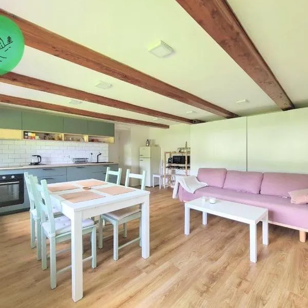 Apartmán s výhledem na Jezerní stěnu，位于泽勒兹纳·鲁达的酒店