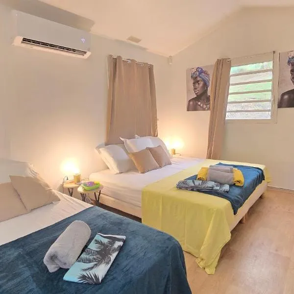 Tiny House & Tente Lodge, Le Paradis des Petits Voyageurs，位于勒迪亚芒的酒店