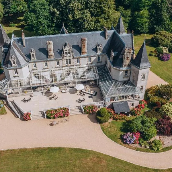 Château de KERVOAZEC - Chambres d'hôtes，位于Saint-Goazec的酒店