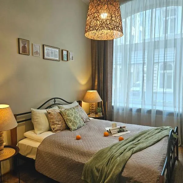 Avocado Old Town 2BR Spacious Apartment near Dome Square，位于里加的酒店