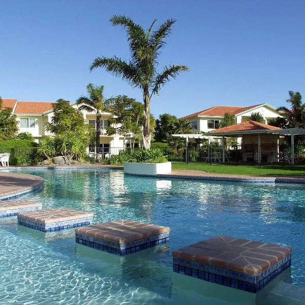 太平洋棕榈树度假酒店，位于Maketu的酒店