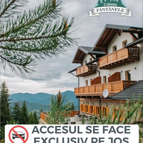 Cabana Fantanele，位于察赫劳的酒店