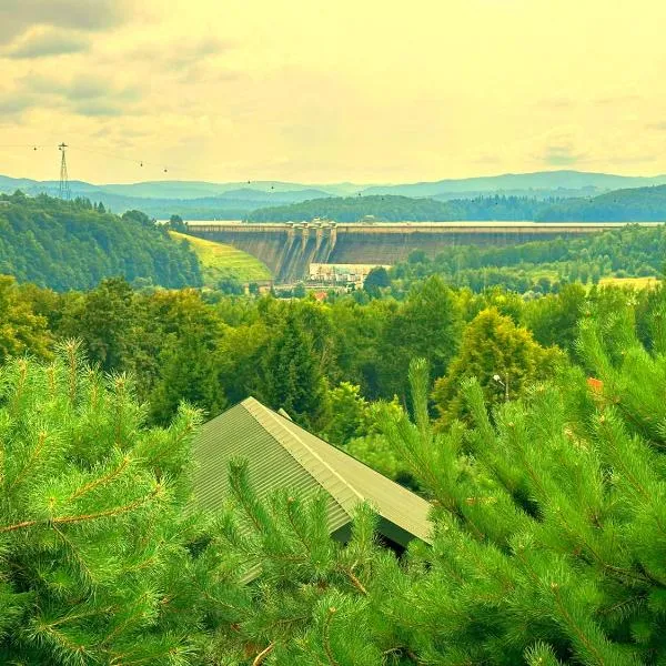 Bieszczady Pod Dębem Solina，位于索利纳的酒店