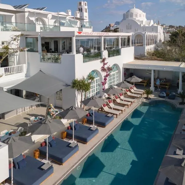 Aressana Spa Hotel & Suites - Small Luxury Hotels of the World，位于费拉的酒店