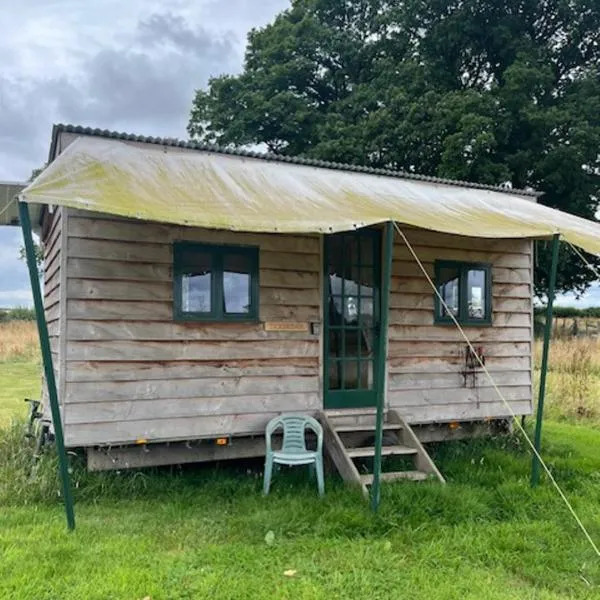 Tick Bridge cabin，位于Lyonshall的酒店