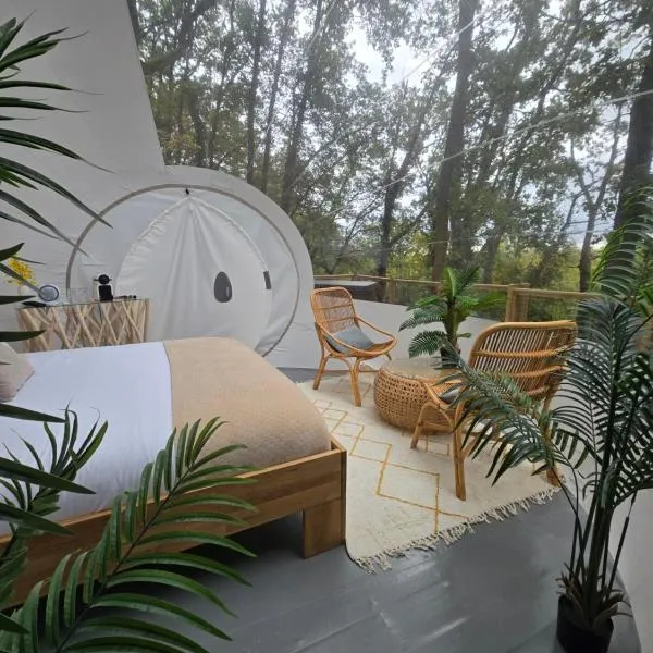 La bulle perchée de Chantilly，位于古维约的酒店
