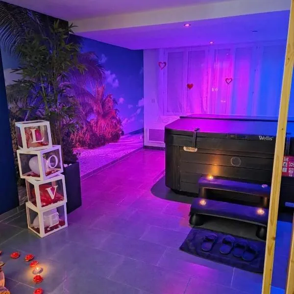 L'escale du désir, Spa privatif，位于加来的酒店