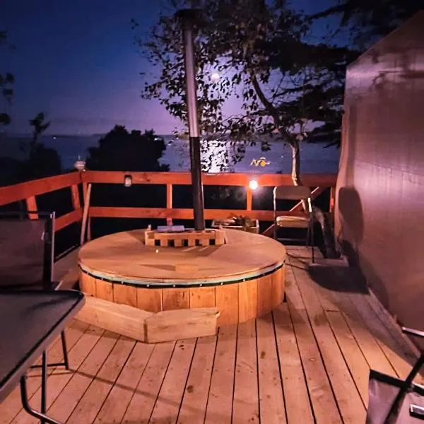 Cabaña entre mares Huelmo，位于蒙特港的酒店