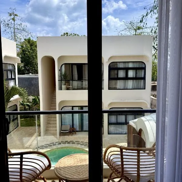 Stylish 1BR near Bingin Beach - Uluwatu Center，位于Bingin Beach的酒店