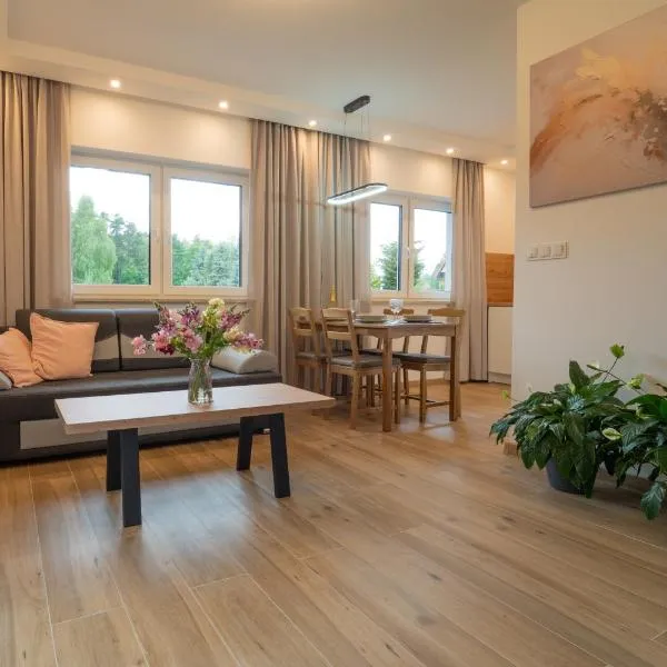 Lavender domek na Kaszubach - Przechlewo，位于普热赫莱沃的酒店