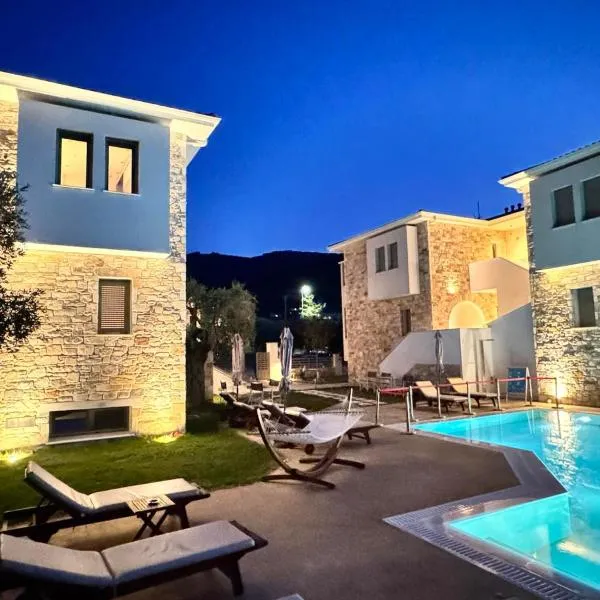 Luminous Luxury Apartments，位于萨索斯的酒店