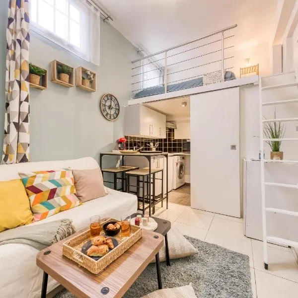 Le Nid Urbain - Stationnement dispo - à 2 pas de Paris，位于阿尔克伊的酒店