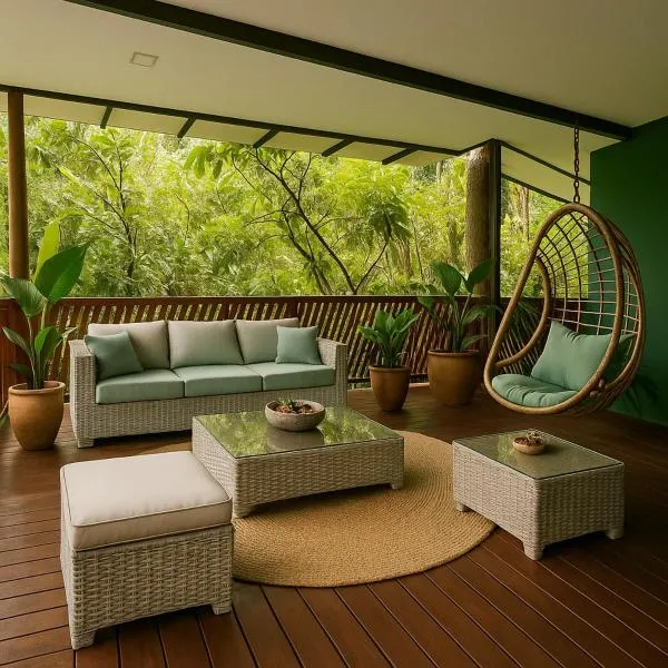 Hotel Boutique The Green Jungle House，位于别霍港的酒店