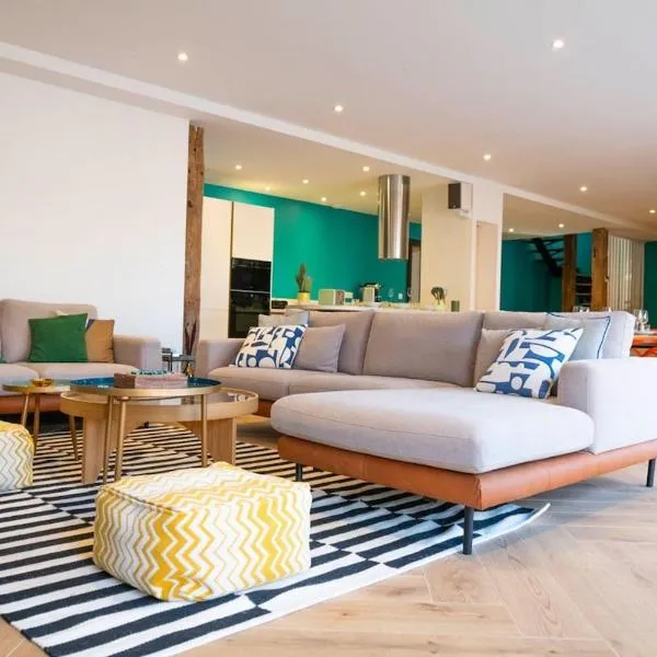 L'Escapade d'Acquigny, Piscine, Foot Five, Salle de sport, BabyFoot，位于Acquigny的酒店