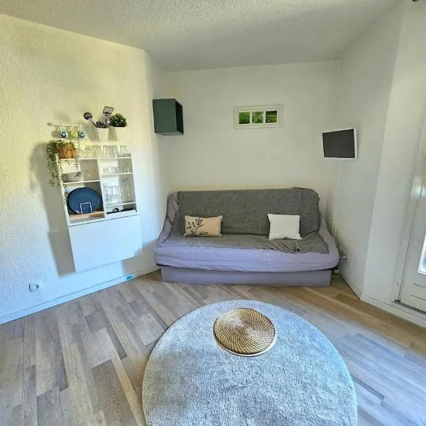 Charmant studio de 4 couchages，位于La Foux d'Allos的酒店