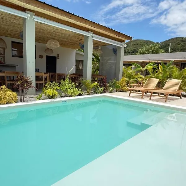 Kaia Beach Lodge en Cosón，位于拉斯特拉纳斯的酒店