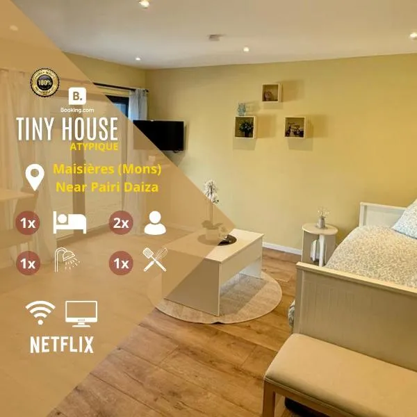 TinyMoko - Mons - proche du Shape et Pairi Daiza，位于蒙斯的酒店