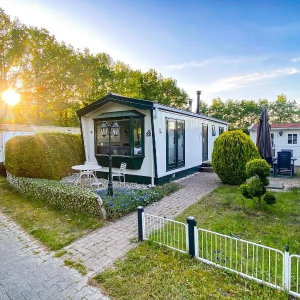 'Hunebed Chalet' - De Tien Heugten，位于Schoonloo的酒店