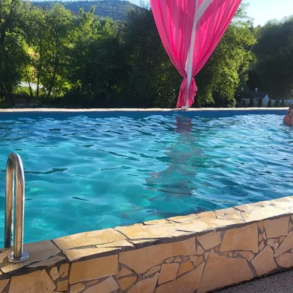 Bieszczadzkie Wspomnienie Lawendowy Dwór，位于Paszowa的酒店