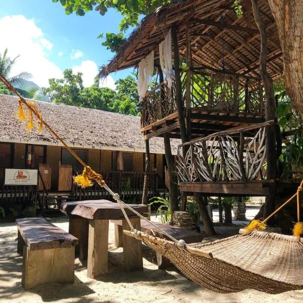 Amami Beachfront Bungalows & Villa，位于波尔多·格尼拉的酒店