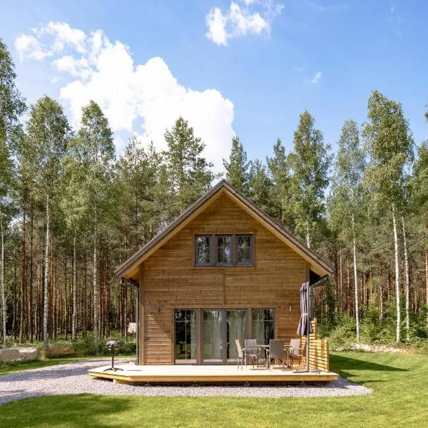 Lakeville lyxigt boende mitt i skogen，位于Östra Målajord的酒店