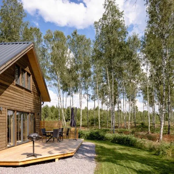 Lakeville lyxigt boende mitt i skogen，位于Östra Målajord的酒店