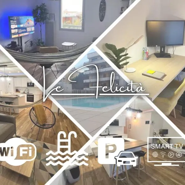 Le Félicità- T2 - Parking - Piscine，位于图卢兹的酒店