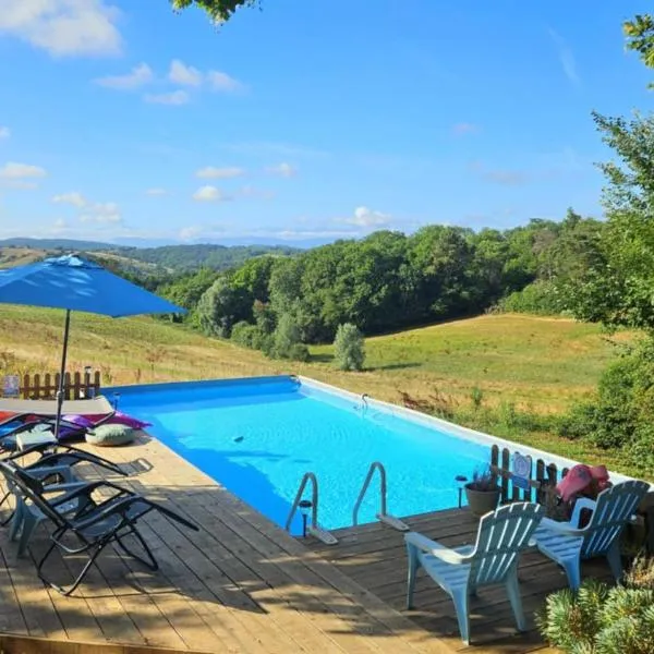 Gîte des écuries de la paguere，位于Aurignac的酒店