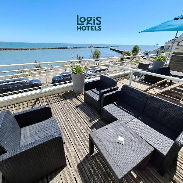 Logis Hôtel Sea View，位于圣吉尔-克鲁瓦德维的酒店