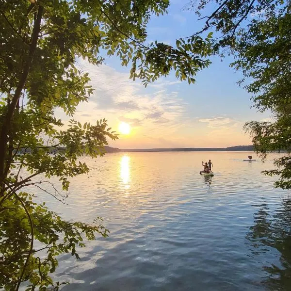 Lubuskie jezioro，位于Wilkowo的酒店