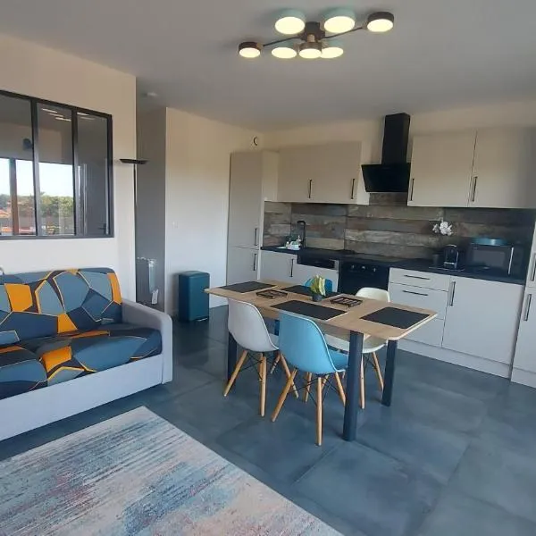 Mimizan Plage - Grand Studio 3 étoiles - 1 à 4 pers - Tout confort - 6 mn à pieds de la plage，位于米尼赞海滩的酒店